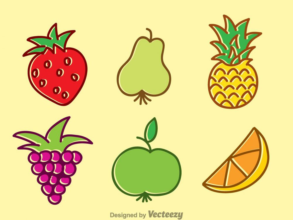 Fruit Vector Icons