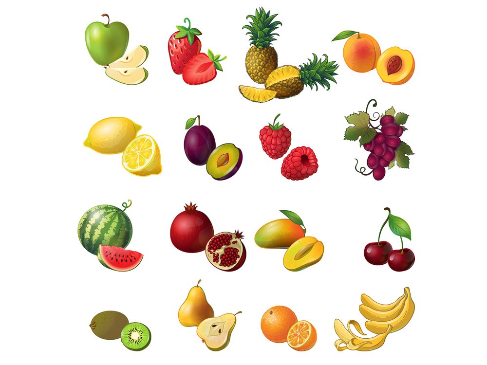 Fruit Vector Icons