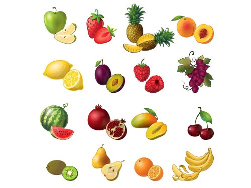 Fruit Vector Icons