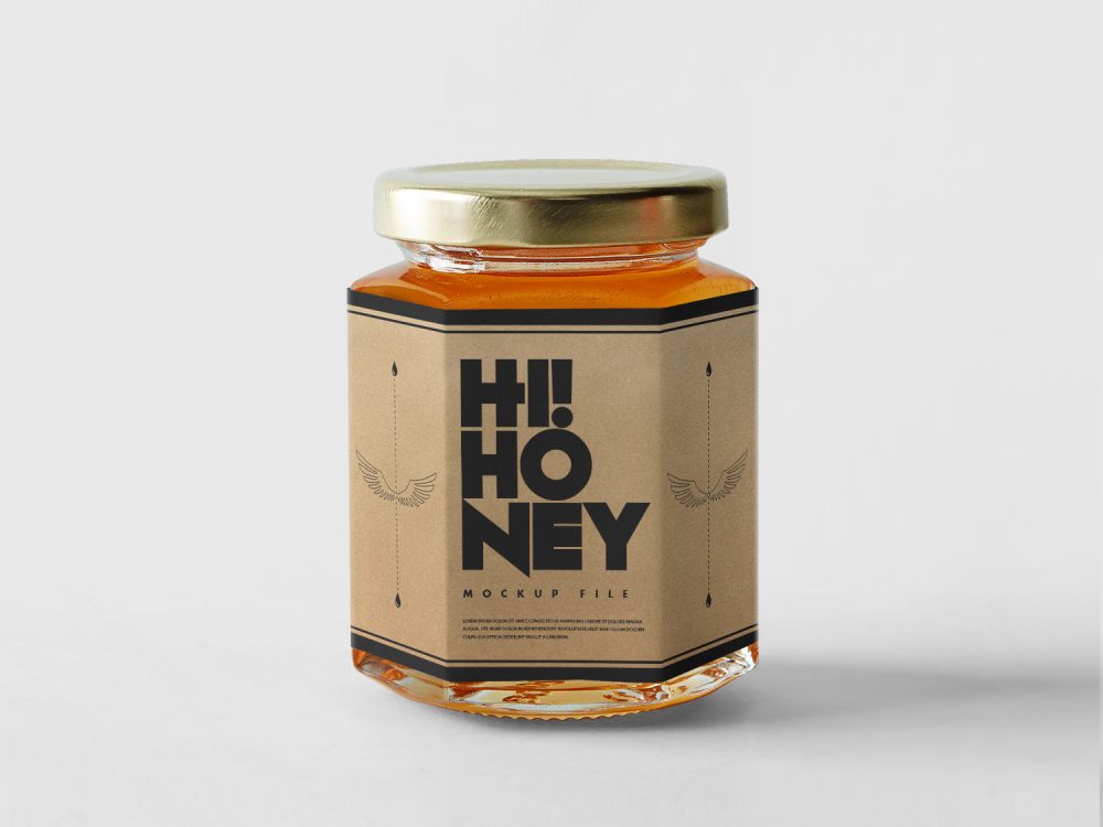 Honey Jar Mockup Set