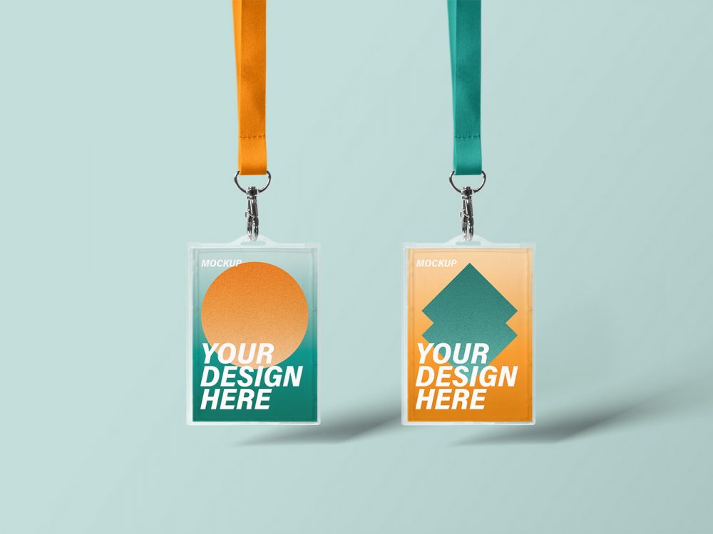 Id Holder Mockup