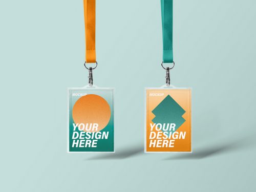 Id Holder Mockup
