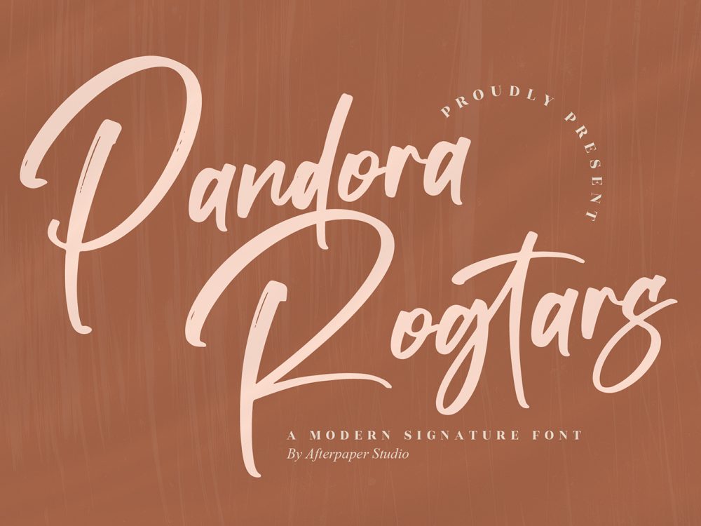 Pandora Rogtars Free Font