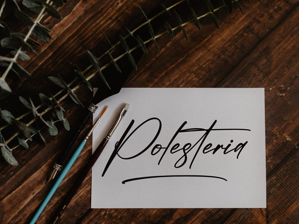 Polesteria Free Font