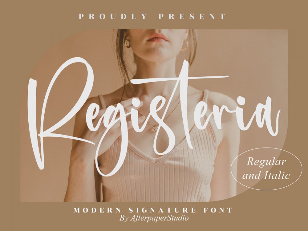 Registeria Free Font