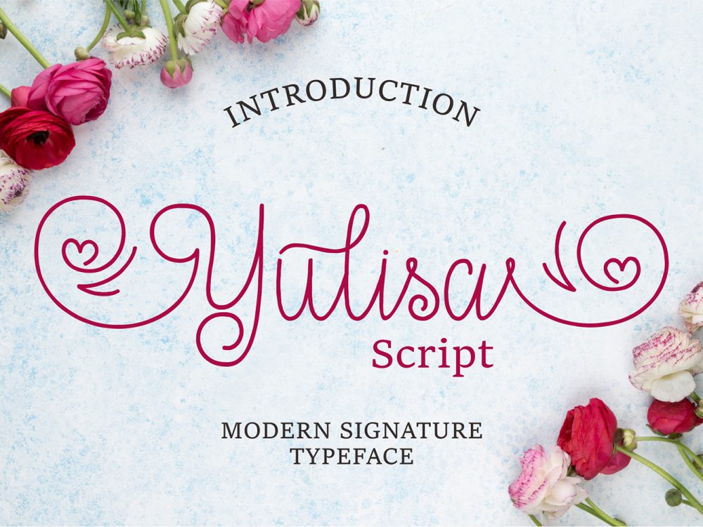 Yulisa Script Free Font