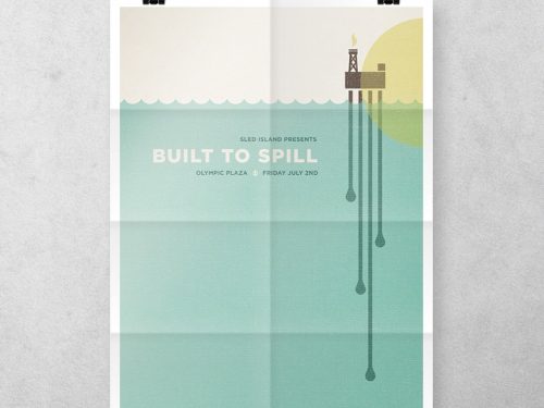 A4 Poster Mockup PSD