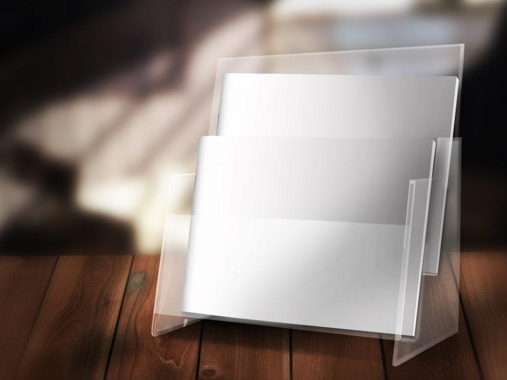 A5 Horizontal Brochure Mockup