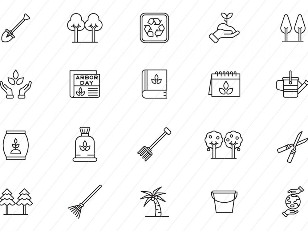 Arbor Day Icons