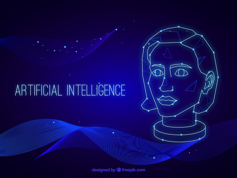 Artificial Intelligence Concept Background