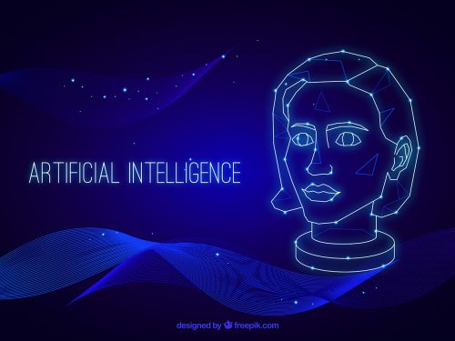 Artificial Intelligence Concept Background