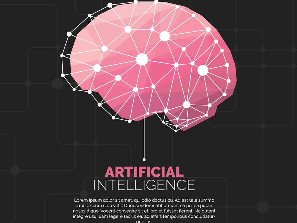 Artificial Intelligence Concept Background