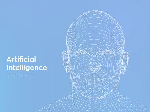 Artificial Intelligence Concept Background