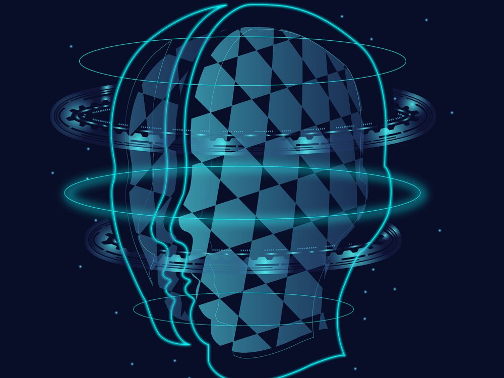 Artificial Intelligence Concept Background