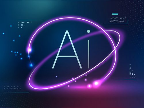 Artificial Intelligence Concept Background