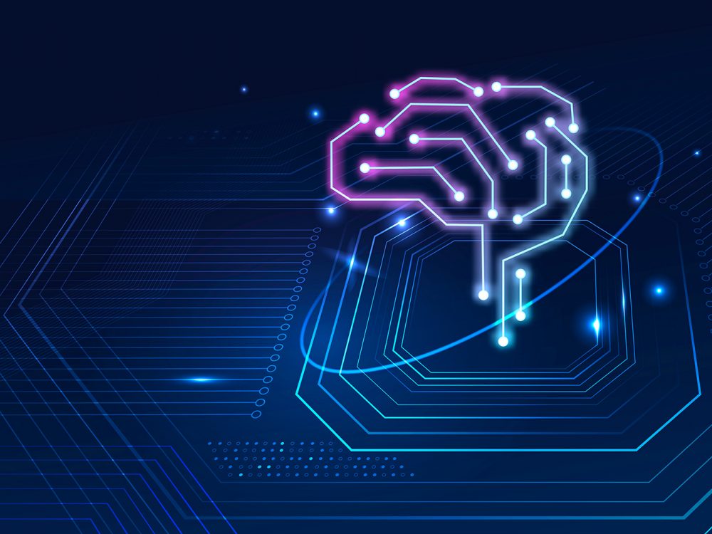 Artificial Intelligence Concept Background