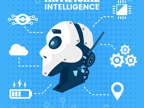 Artificial Intelligence Concept Background