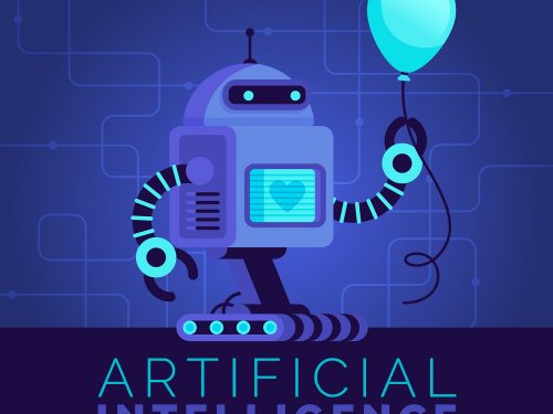 Artificial Intelligence Concept Background