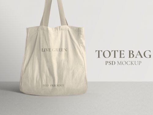 Canvas Tote Bag Mockup