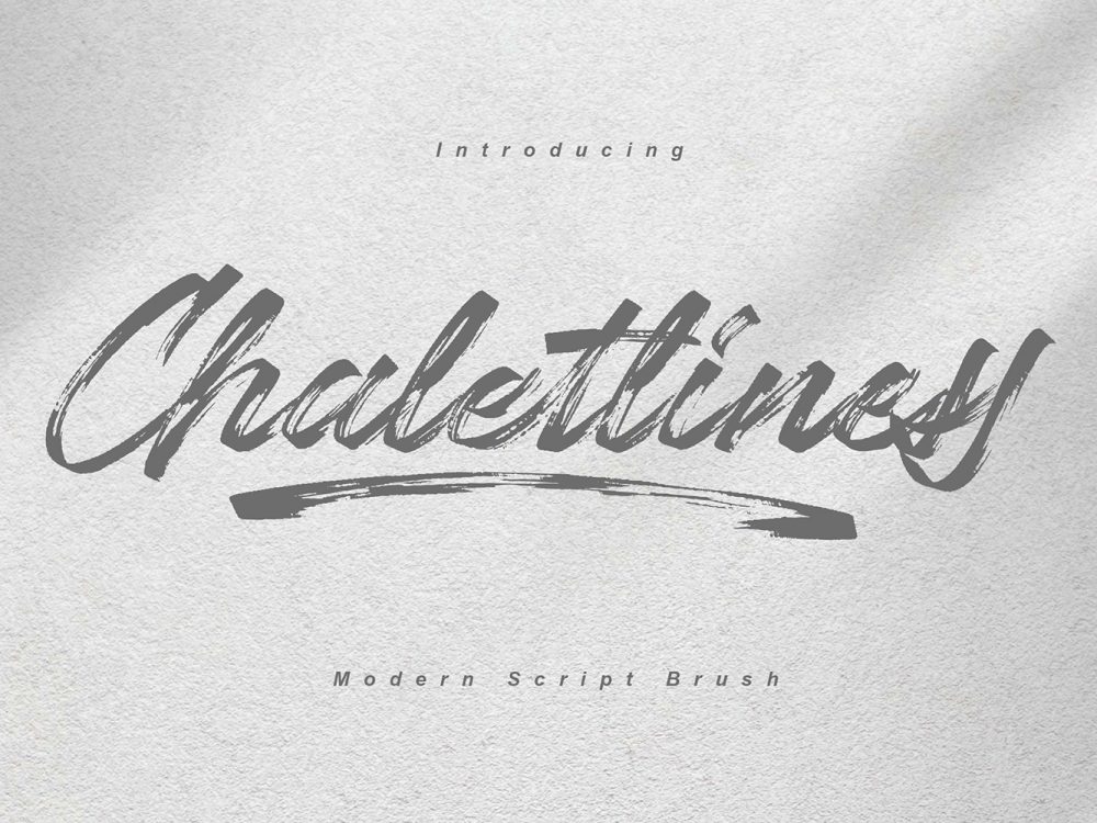 Chaletliness Free Font