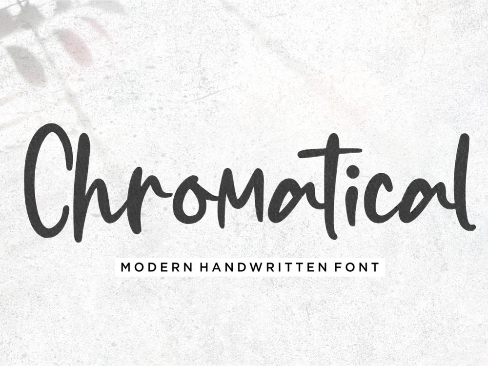 Chromatical Free Font