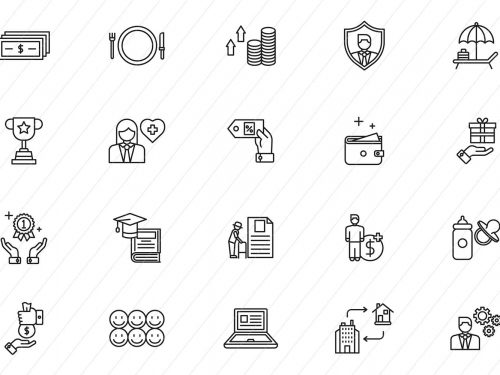 Employee Benefits Icons