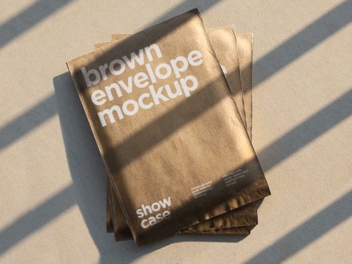 Free Envelope Mockup PSD