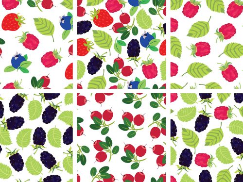Free Fruit Vector Pattern