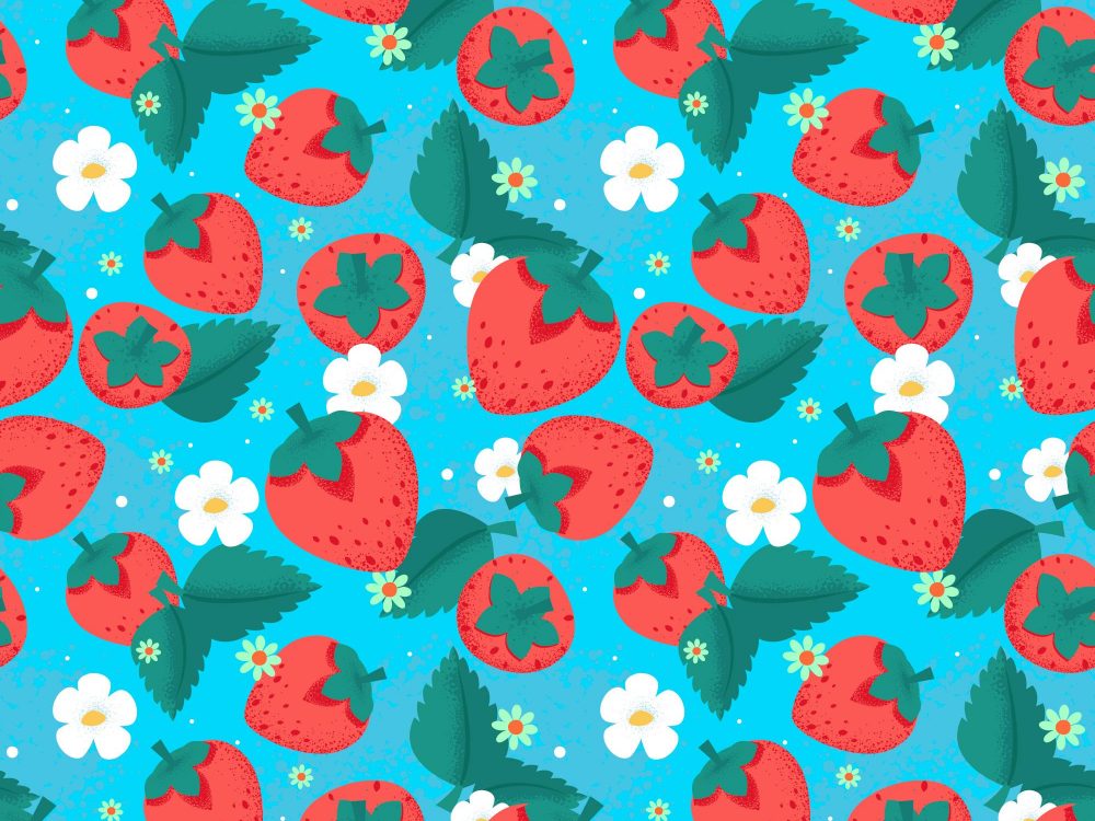Free Fruit Vector Pattern
