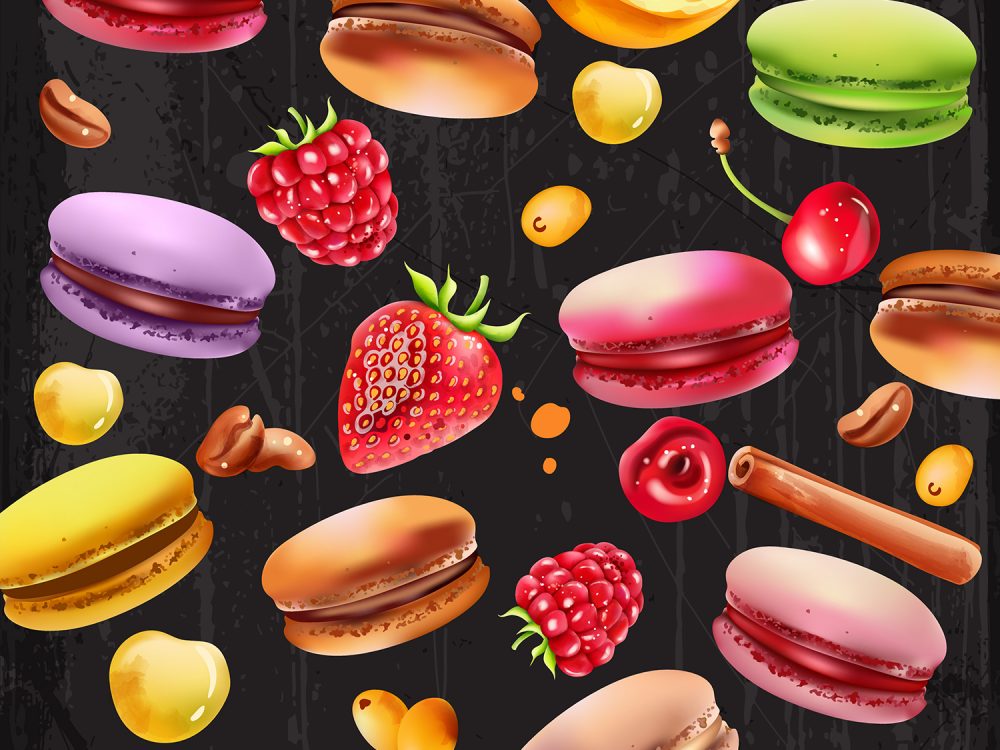Free Fruit Vector Pattern