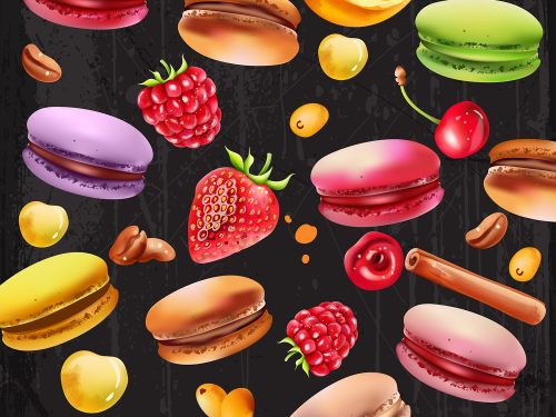 Free Fruit Vector Pattern