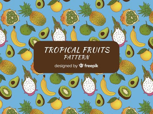 Free Fruit Vector Pattern