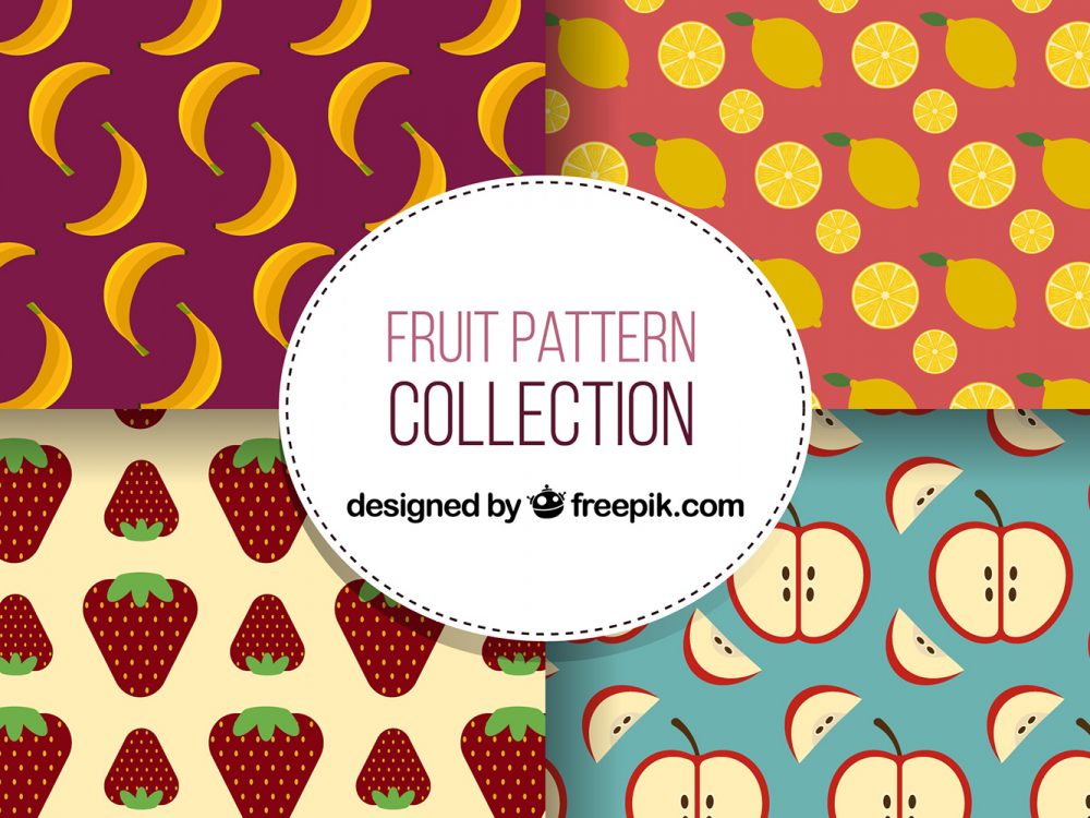 Free Fruit Vector Pattern