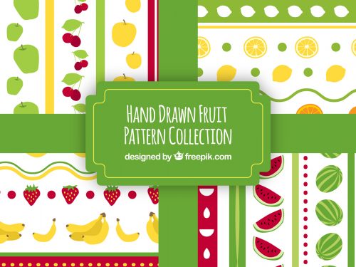 Free Fruit Vector Pattern
