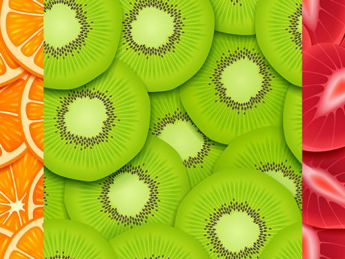 Free Fruit Vector Pattern