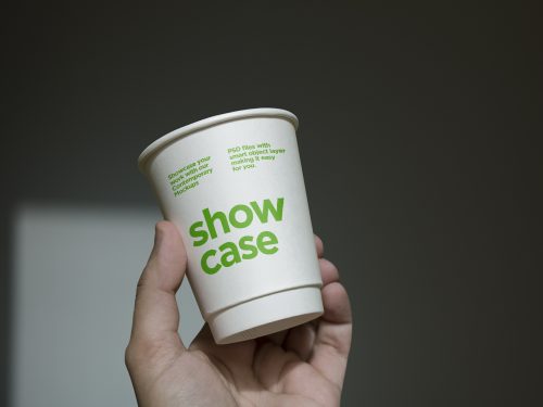 Free Paper Cup Mockup