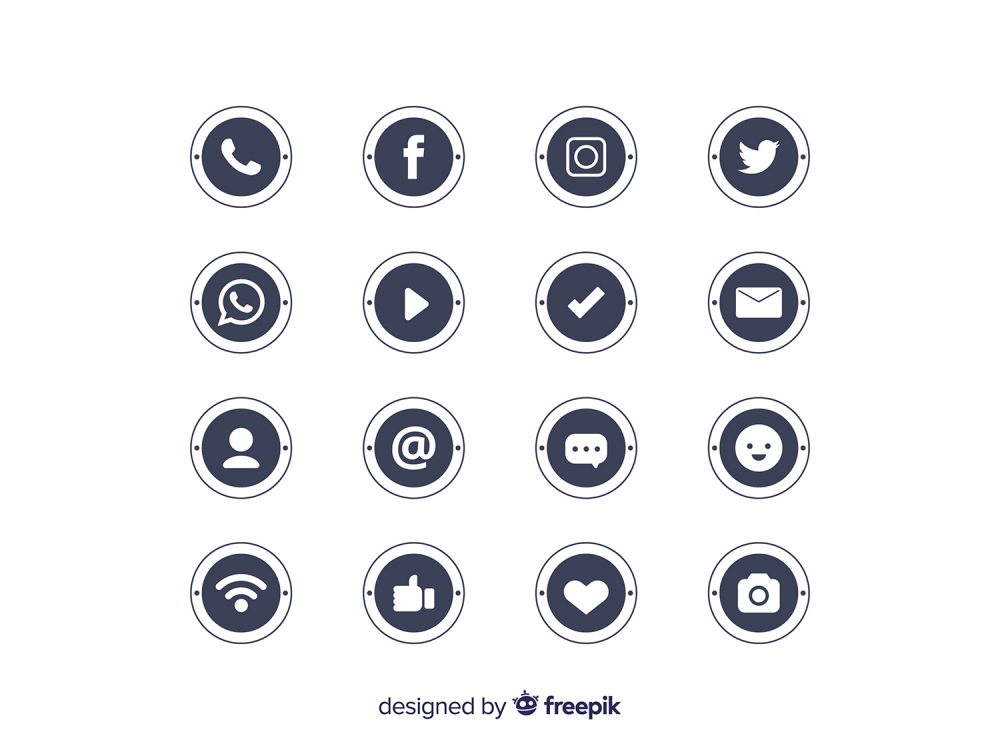 Free Social Media Vector Icons