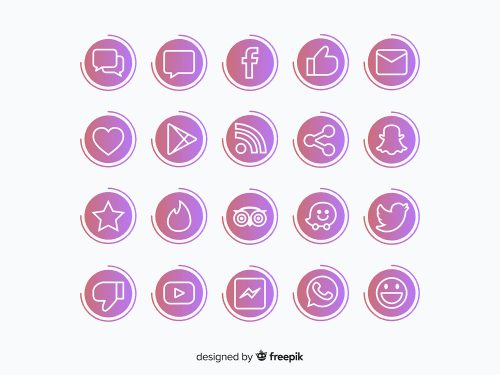 Free Social Media Vector Icons