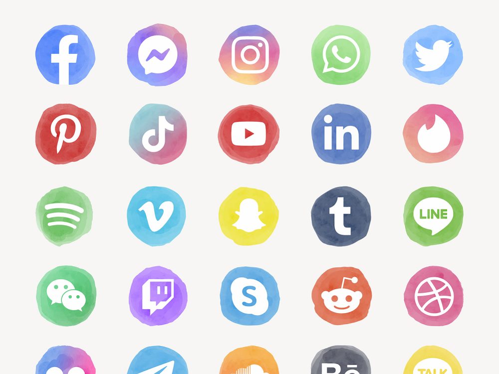 Free Social Media Vector Icons