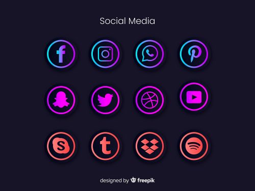 Free Social Media Vector Icons