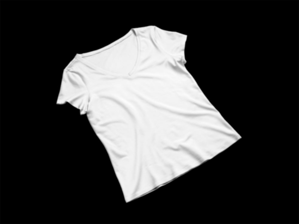 Free Woman T-Shirt Mockup