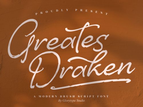 Greates Draken Free Font