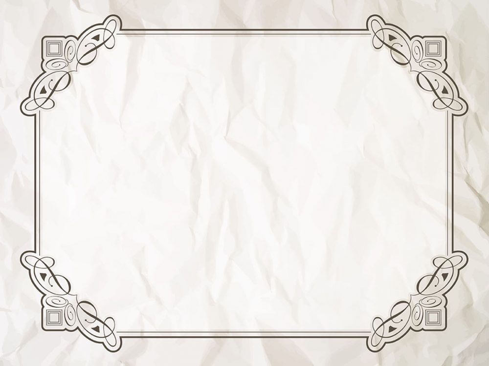 Old Wrinkled Paper Texture