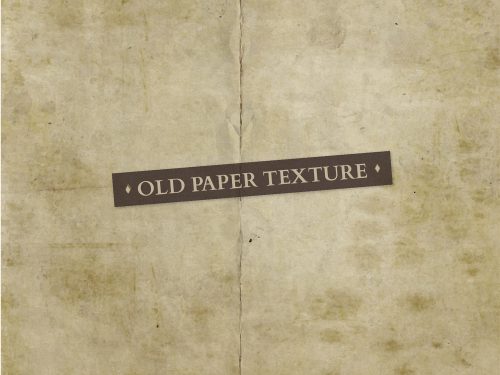 Old Wrinkled Paper Texture