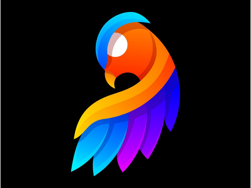 Owl Colorful Logo Design