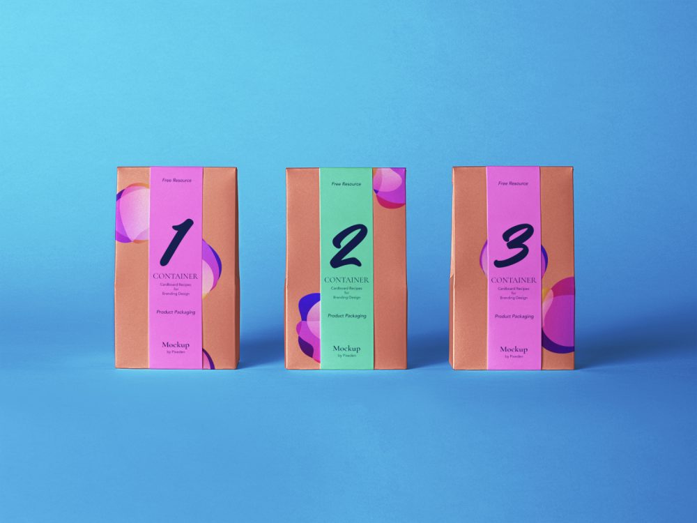 Product Pack Psd Packaging Mockup Scene