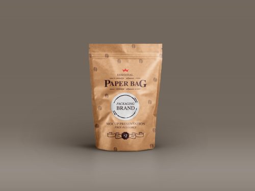 Paper Bag PSD Mockup
