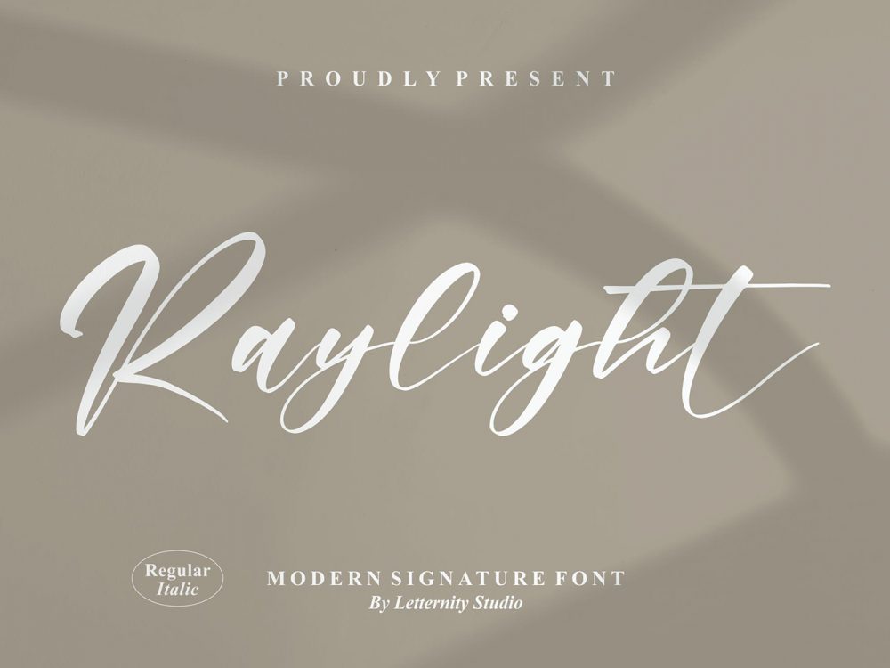 Raylight Free Font