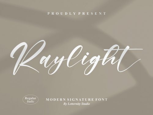 Raylight Free Font