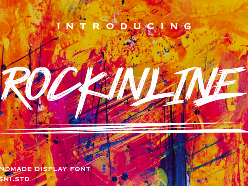 Rockinline Free Font